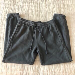 NWOT: ARITZIA- TNA “SweatFleece” Cozy Fleece Boyfriend Sweatpants